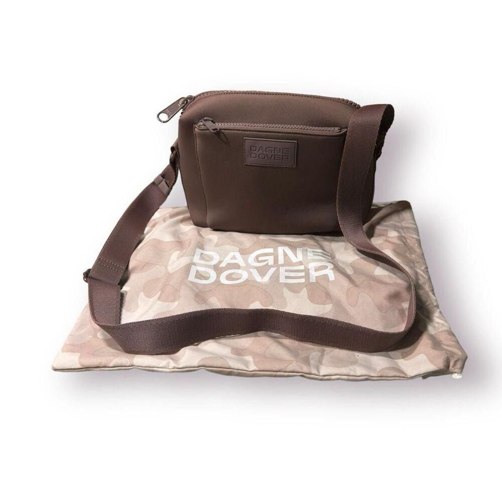Dagne Dover Micah Neoprene Crossbody‎ Dune Bag
